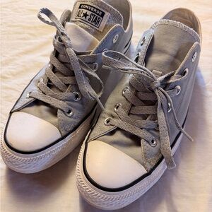 Converse Light Gray All Star Sneakers